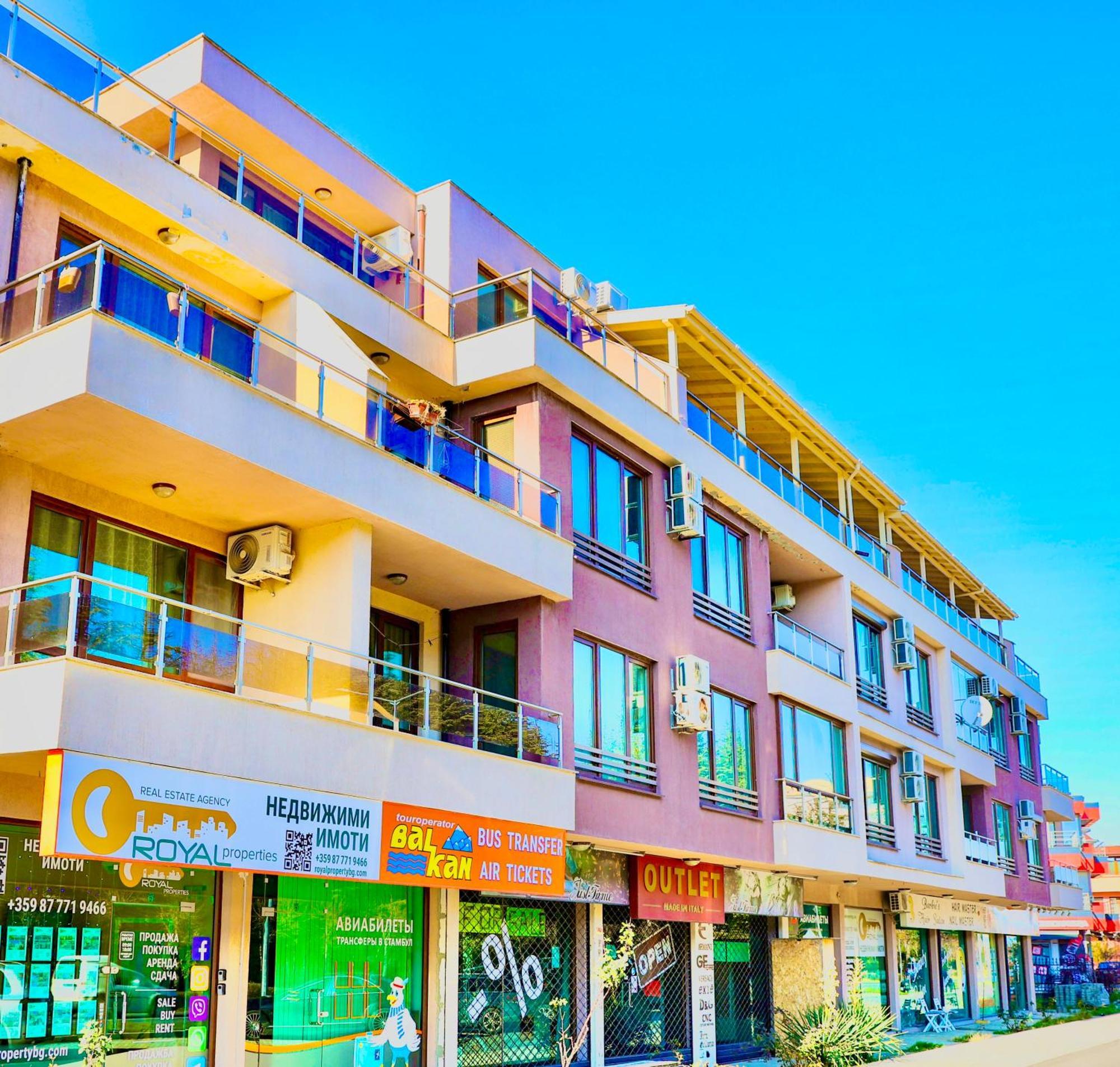 Sea Sun Holiday Apartments Солнечный берег Экстерьер фото